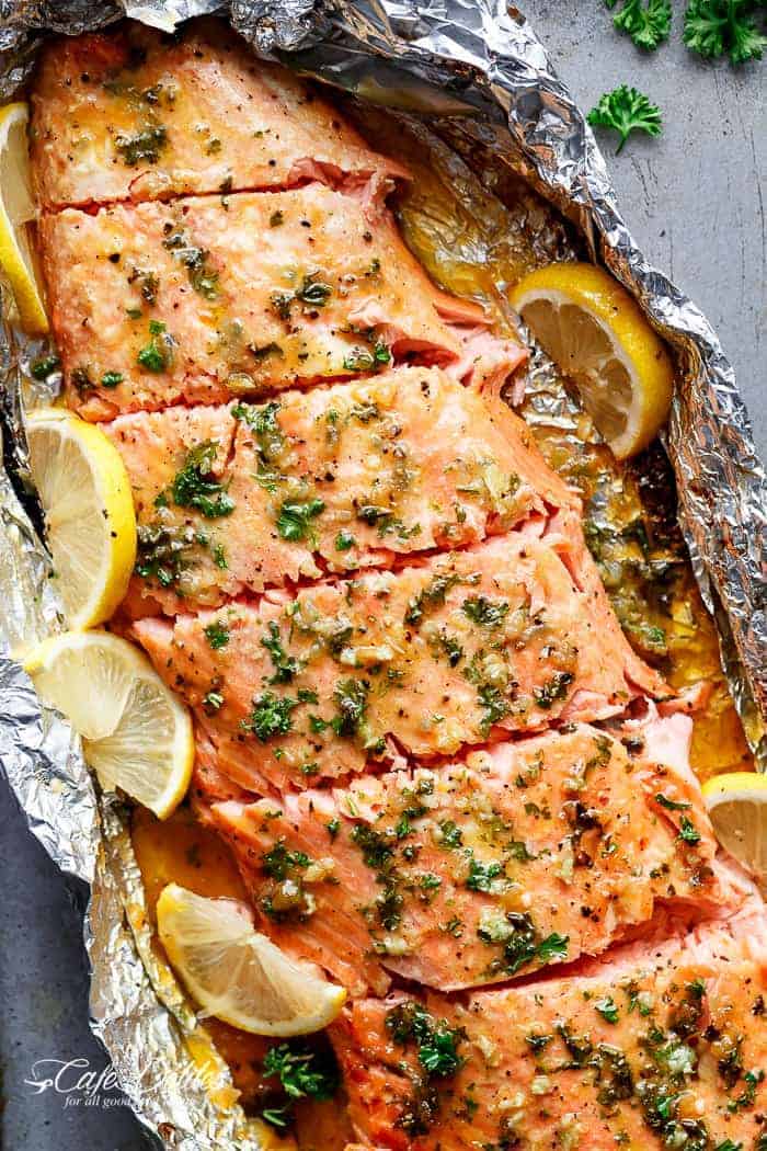 Effortless Weeknight Dinner: Honey Garlic Salmon Foil Packet
